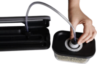 Hausmeister HM6655A Elektromos Vákuumfóliázó 30cm 100 Watt - Szürke