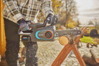 Gardena 14790-20 PowerSaw 250/18V P4A Akkumulátoros Láncfűrész 18V + 1x 4Ah Akku + Töltő