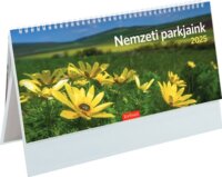 Kalendart 325x155mm 2025 Heti Asztali Naptár - Nemzeti park mintás