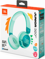 JBL JR 320 BT Bluetooth Gyermek Fejhallgató Headset - Zöld