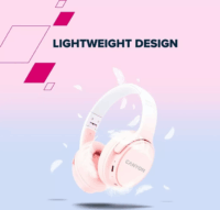 Canyon CNS-CBTHS4P Bluetooth Fejhallgató Headset - Rózsaszín