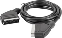Lanberg CA-EUEU Scart apa - Scart apa Kábel 1.8m - Fekete