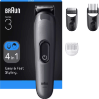 Braun AIO 3500 All-in-One Style Kit Vezeték nélküli Haj- ls szakállnyíró - Fekete/Szürke