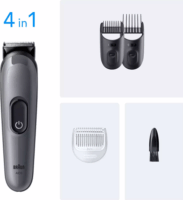 Braun AIO 3500 All-in-One Style Kit Vezeték nélküli Haj- ls szakállnyíró - Fekete/Szürke