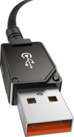 Baseus Baseus Unbreakable Series 100W USB-A apa - USB-C apa 2.0 Adat és töltő kábel 1m - Fekete