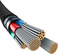 Baseus Baseus Unbreakable Series 100W USB-A apa - USB-C apa 2.0 Adat és töltő kábel 1m - Fekete