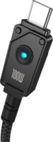 Baseus Baseus Unbreakable Series 100W USB-A apa - USB-C apa 2.0 Adat és töltő kábel 1m - Fekete
