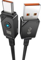 Baseus Baseus Unbreakable Series 100W USB-A apa - USB-C apa 2.0 Adat és töltő kábel 1m - Fekete
