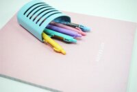 Zebra Z-Grip Pastel Golyóstoll (Kék tinta / 0.24mm) - Lila