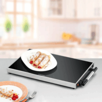 Rommelsbacher WPR 307/E Melegentartó Elektromos Tálaló lap - Fekete/Ezüst