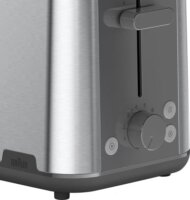 Braun PurShine HT 1510 GY 2 szeletes kenyérpirító 900W - Inox