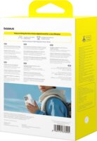 Baseus Airpow2 Qi2 Powerbank USB-A + Type-C + Wireless / 10000mAh 22.5W - Fehér