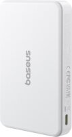 Baseus Airpow2 Qi2 Powerbank USB-A + Type-C + Wireless / 10000mAh 22.5W - Fehér