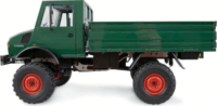Amewi RTR Mercedes-Benz Unimog Basic 4WD Távirányítós Terepjáró 1:12 - Zöld