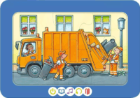 Ravensburger Kirakó kicsiknek: Járművek 3x6 darabos puzzle