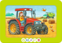 Ravensburger Kirakó kicsiknek: Járművek 3x6 darabos puzzle