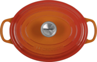 Le Creuset Signature 27cm Öntöttvas Főzőedény 4.1L - Narancssárga