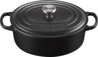 Le Creuset Signature 27cm Öntöttvas Főzőedény 4.1L - Fekete