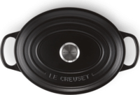 Le Creuset Signature 27cm Öntöttvas Főzőedény 4.1L - Fekete