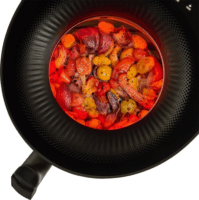 Russell Hobbs 27420-56/RH Panoramic Airfryer Forrólevegős fritőz 5L 1500 Watt - Fekete