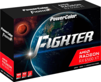 PowerColor RX 6500 XT 8GB GDDR6 Fighter OC Videókártya
