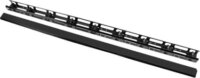Lanberg AK-1210-B 19" 42U Függőleges Kábelvezető Csatorna (2db) - Fekete
