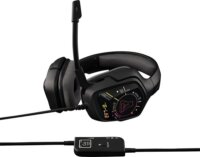 The G-Lab KORP COBALT 7.1 EX Vezetékes Gamer Fejhallgató Headset - Fekete