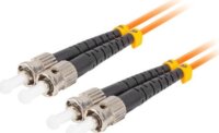 Lanberg FO-STST optikai patch kábel ST/UPC Duplex 1m - Narancssárga