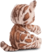 Nici Green Szunyókáló bengáli cica kosárban plüss figura 15 cm