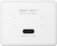 OBSBOT Meet 2 4K QHD 30fps Webkamera - Fehér