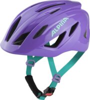 Alpina Pico Gyermek Kerékpáros Sisak - Fényes lila (S 50-55cm)