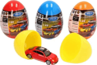 Welly Meglepetés fém autó tojásban 1:60 - Többféle