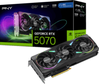 PNY GeForce RTX 5070 Verto ARGB OC Triple Fan 12GB GDDR7 Videókártya