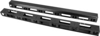 Lanberg AK-1212-B 19" 22U Függőleges Kábelvezető Csatorna - Fekete (2db)