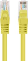 Lanberg PCU6-20CC U/UTP Cat6 RJ45 Patch kábel 3m - Sárga 10-es csomag