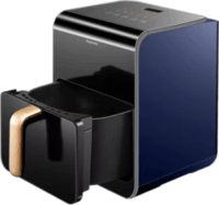 Panasonic NF-CC600 Air Fryer Forrólevegős sütő 6L 1450 Watt - Fekete / Kék