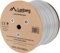 Lanberg LCS7L-11CU S/FTP Cat7 Patch kábel 305m - Szürke