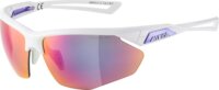 Alpina Nylos HR Cat 3 Félkeretes UV Napszemüveg - Fehér / Lila