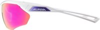 Alpina Nylos HR Cat 3 Félkeretes UV Napszemüveg - Fehér / Lila