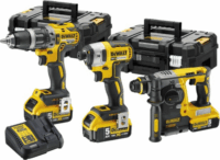 DeWalt DCK368P3T-QW 18V Akkumulátoros gép készlet - Fekete / Sárga
