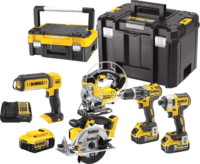DeWalt DCK551P3T-QW 18V Akkumulátoros gép készlet - Fekete / Sárga