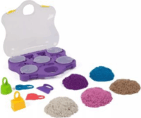 Spin Master Kinetic Sand Utazótáska 5 féle homokkal