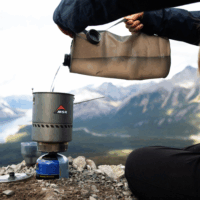 Hydrapak Seeker Műanyag Összezsugorítható Kulacs 4000ml - Szürkés barna