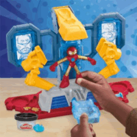 Hasbro Play-Doh Marvel Vasember páncélkészítő labor játékszett