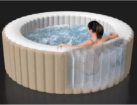 Intex PureSpa Bubble Massage felfújható hatszemélyes jakuzzi (216 cm)