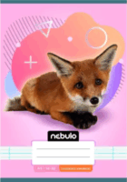 Nebulo Állat mintás 32 lapos A5 vonalas füzet - Többféle