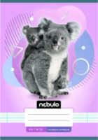 Nebulo Állat mintás 32 lapos A5 vonalas füzet - Többféle