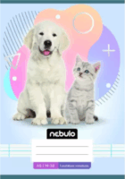 Nebulo Állat mintás 32 lapos A5 vonalas füzet - Többféle