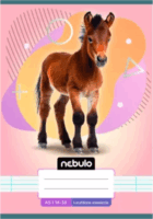 Nebulo Állat mintás 32 lapos A5 vonalas füzet - Többféle