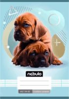 Nebulo Állat mintás 32 lapos A5 vonalas füzet - Többféle